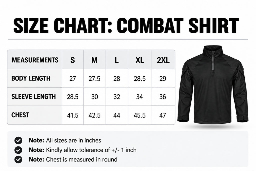 Tactical Shirt Black