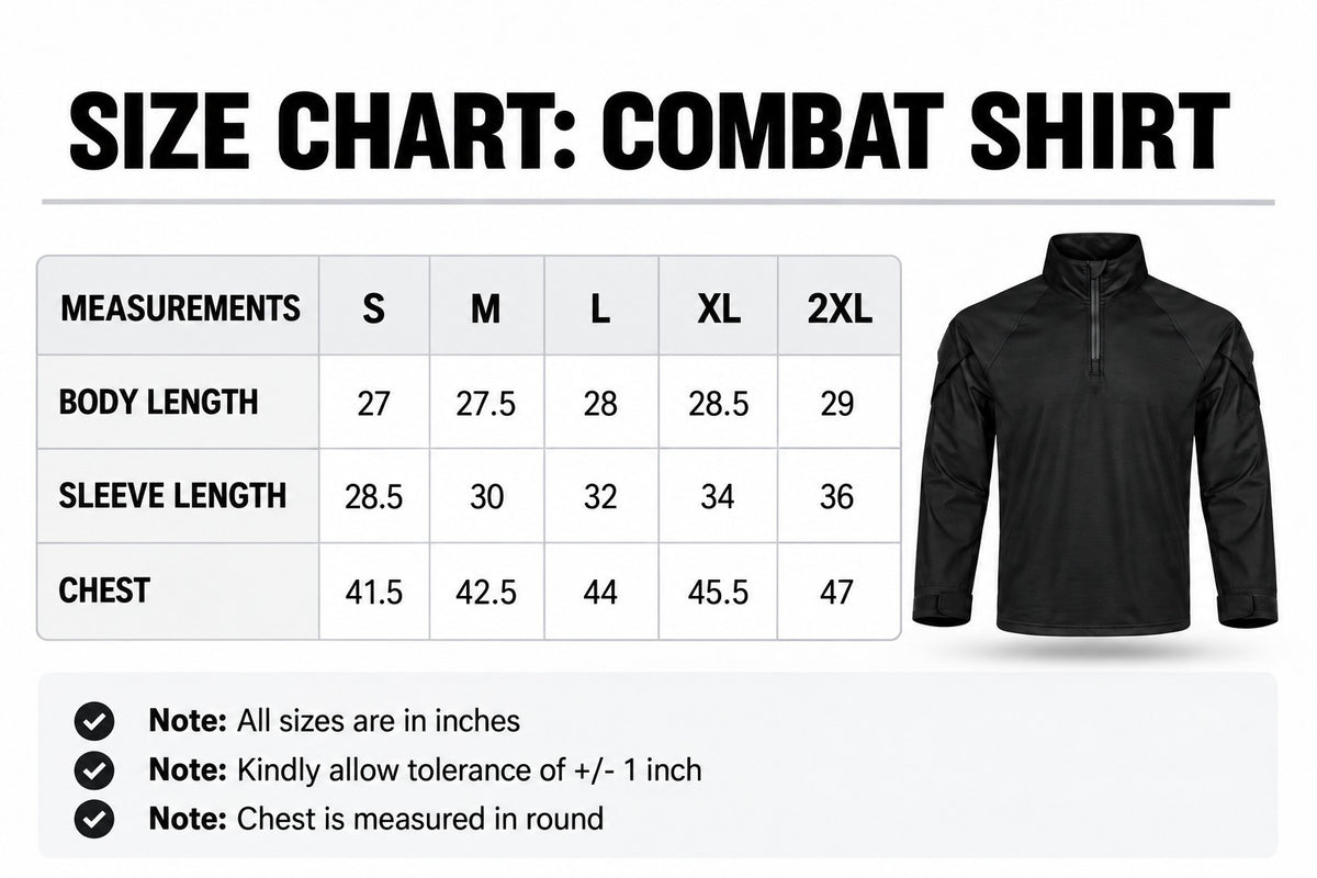 Tactical Shirt Black
