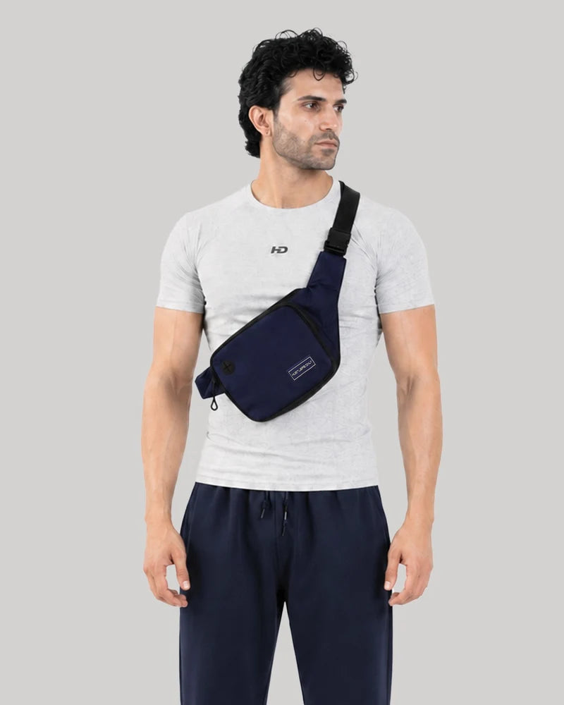 Crossbody   Utility   Bag   -   Navy