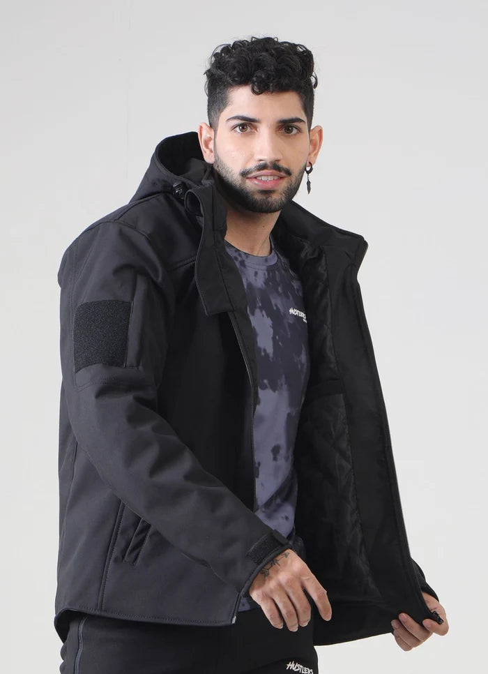 Winter Combat  Jacket - Black