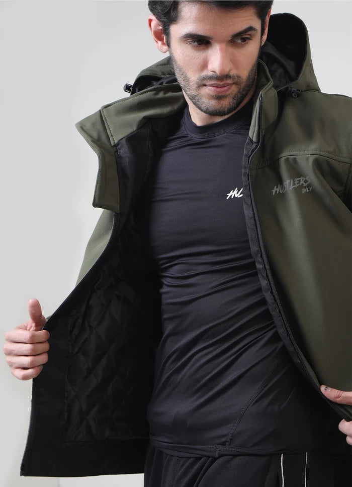 Winter Combat Jacket - Green