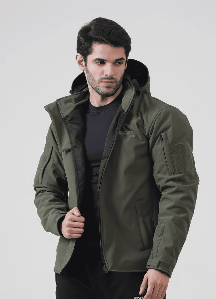 Winter Combat Jacket - Green